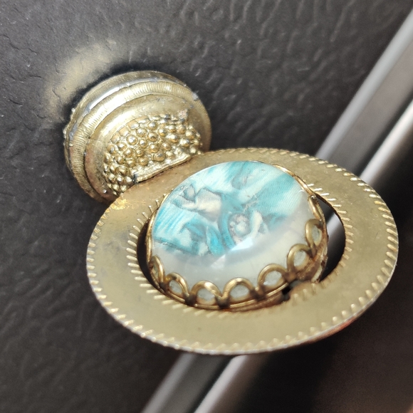 Vintage St Joseph & St Christopher Dash Magnet Globe Traveller's Patrons - Picture 6 of 10